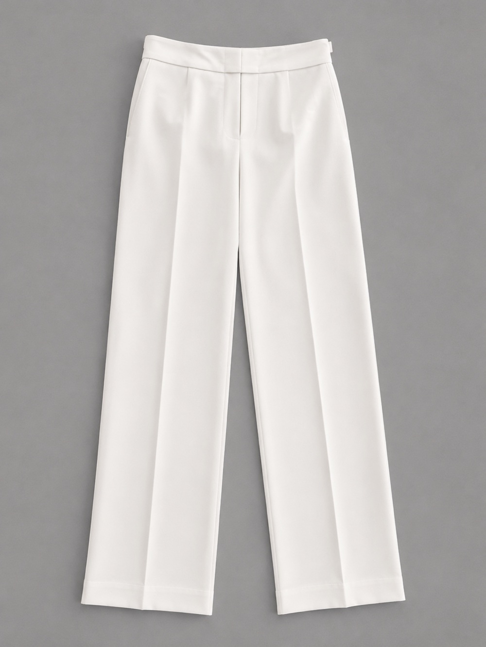 Kasper Pants Kate Classic Fit ivory vanilla ice size 10 straight leg NWT